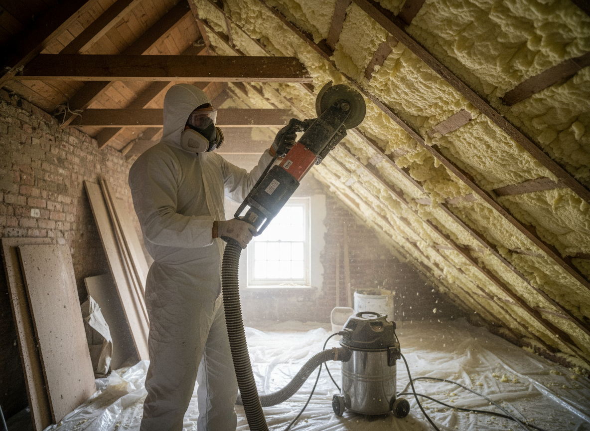 Spray Foam Removal Torquay in Exeter, Devon